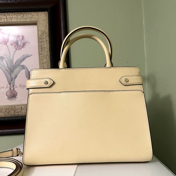 ♥️♣️ KATE SPADE ♠️♥️ STACI MEDIUM SATCHEL LEMON FOND🍋 - Picture 5 of 12